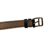 HERMES 愛馬仕 KELLY WATCH 黑色錶帶 鍍黃金色 石英錶