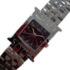 HERMES 愛馬仕 H WATCH PM 不鏽鋼 石英錶