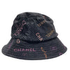 CHANEL 香奈兒 漁夫帽 SIZE:S  AA8086 黑灰色