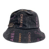 CHANEL 香奈兒 漁夫帽 SIZE:S  AA8086 黑灰色