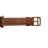 HERMES 愛馬仕 H WATCH PM 金棕錶帶 石英錶