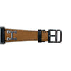 HERMES 愛馬仕 MEDOR ME3.210 黑色表帶 銀色 不銹鋼 石英