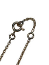 HERMES 愛馬仕 AMULETTES CONSTANCE PENDANT NECKLACE 康康滿鑽項鍊 18K 米金色