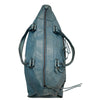 BALENCIAGA 巴黎世家 CLASSIC WORK 藍色 皮革 深灰釦