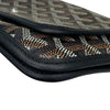 GOYARD 高雅德 PLUMET POCKET WALLET 信封斜背包 PVC帆布 黑色 銀釦