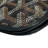 GOYARD 高雅德 PLUMET POCKET WALLET 信封斜背包 PVC帆布 黑色 銀釦