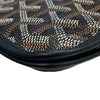 GOYARD 高雅德 PLUMET POCKET WALLET 信封斜背包 PVC帆布 黑色 銀釦