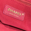 CHANEL 香奈兒 AS3257 DEAUVILLE TOTE 小牛皮 托特包 黑色 金釦