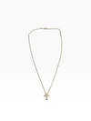 TIFFANY&CO. 蒂芙尼  CROSS PENDANT 十字架項鍊 K18 金色