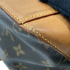 LOUIS VUITTON 路易威登 M51151 CABAS MEZZO 拉鍊托特包 PVC帆布 老花 棕色 金釦