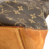 LOUIS VUITTON 路易威登 M51151 CABAS MEZZO 拉鍊托特包 PVC帆布 老花 棕色 金釦