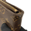 LOUIS VUITTON 路易威登 M51151 CABAS MEZZO 拉鍊托特包 PVC帆布 老花 棕色 金釦