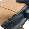 LOUIS VUITTON 路易威登 M51151 CABAS MEZZO 拉鍊托特包 PVC帆布 老花 棕色 金釦