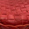 BOTTEGA VENETA 葆蝶嘉 INTRECCIATO HOBO Medium 手提肩背包 紅色 羊皮