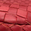 BOTTEGA VENETA 葆蝶嘉 INTRECCIATO HOBO Medium 手提肩背包 紅色 羊皮