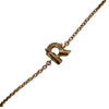 LOUIS VUITTON 路易威登 手鍊 R字母 M67175 黃金色
