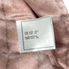 CHANEL 香奈兒 P16 粗花毛呢大衣 粉色 40碼