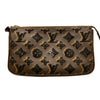 LOUIS VUITTON 路易威登 M26473 POCHETTE ACCESSOIRES 麻將包 PVC帆布 亮片老花 棕色