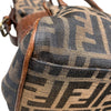 FENDI 芬迪 LOGO手拿包 8BN162 深棕色