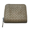 BOTTEGA VENETA 寶緹嘉 INTRECCIATO ZIP AROUND WALLET / COIN PURSE 黃棕色 皮革