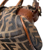 FENDI 芬迪 LOGO手拿包 8BN162 深棕色