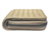 BOTTEGA VENETA 寶緹嘉 INTRECCIATO ZIP AROUND WALLET / COIN PURSE 黃棕色 皮革