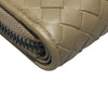 BOTTEGA VENETA 寶緹嘉 INTRECCIATO ZIP AROUND WALLET / COIN PURSE 黃棕色 皮革