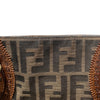 FENDI 芬迪 LOGO手拿包 8BN162 深棕色
