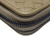 BOTTEGA VENETA 寶緹嘉 INTRECCIATO ZIP AROUND WALLET / COIN PURSE 黃棕色 皮革