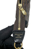 LOUIS VUITTON 路易威登 M26473 POCHETTE ACCESSOIRES 麻將包 PVC帆布 亮片老花 棕色