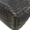 BOTTEGA VENETA 寶緹嘉 HOBE BAG 深灰色 編織皮革 金釦