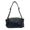 CHANEL 香奈兒 A24781 LAX ACCORDION BAG 肩背包 小羊皮 黑色 銀釦