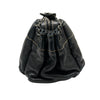 CHANEL 香奈兒 A24781 LAX ACCORDION BAG 肩背包 小羊皮 黑色 銀釦