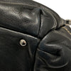 CHANEL 香奈兒 A24781 LAX ACCORDION BAG 肩背包 小羊皮 黑色 銀釦