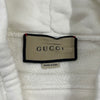 GUCCI 古馳 白色立領LOGO長袖衛衣 棉質 白色 XXS OVERSIZE