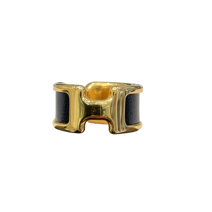 HERMES 愛馬仕 Olympe 耳骨夾 Ear Cuff PM 鍍黃 K 金