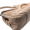 BOTTEGA VENETA 寶緹嘉 RIALTO BAG 編織肩背包 皮革 粉色 黑釦