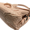 BOTTEGA VENETA 寶緹嘉 RIALTO BAG 編織肩背包 皮革 粉色 黑釦
