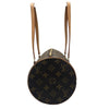 LOUIS VUITTON PAPILLON BAG 深棕色 帆布 金釦
