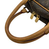 LOUIS VUITTON 路易威登 M40026 MANHATTAN PM 曼哈頓手提包 PVC帆布 老花 棕色 金釦