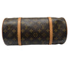 LOUIS VUITTON PAPILLON BAG 深棕色 帆布 金釦