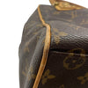 LOUIS VUITTON 路易威登 M40026 MANHATTAN PM 曼哈頓手提包 PVC帆布 老花 棕色 金釦