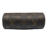 LOUIS VUITTON PAPILLON BAG 深棕色 帆布 金釦