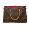 LOUIS VUITTON 路易威登 M41175 PALLAS MM 兩用包 PVC帆布 老花 粉色