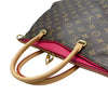 LOUIS VUITTON 路易威登 M41175 PALLAS MM 兩用包 PVC帆布 老花 粉色