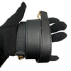 LOUIS VUITTON 路易威登 M41491 BLACK VOSGES MM 手提肩背包 皮革 黑色 金釦