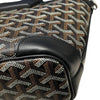 GOYARD 戈雅 BELUGA MINI 迷你兩用包 PVC帆布 老花 黑色 銀扣