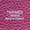 HERMÈS 愛馬仕 ☐P刻 SO KELLY 22 肩背包 TOGO皮革 玫粉色 銀釦