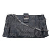 LOUIS VUITTON 路易威登 M95824 PYTHON PERFORE LUTECE 手拿包 蟒蛇皮 黑色 銀釦