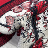 DIOR 迪奧 托特包 BOOK TOTE 36 白紅緹花帆布